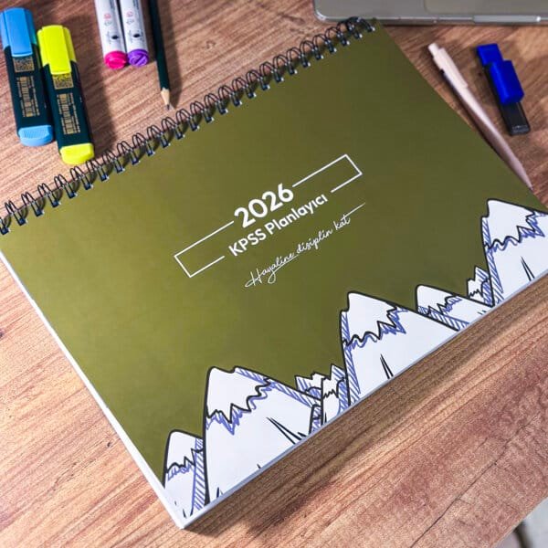 KPSS Planlayıcı Defter