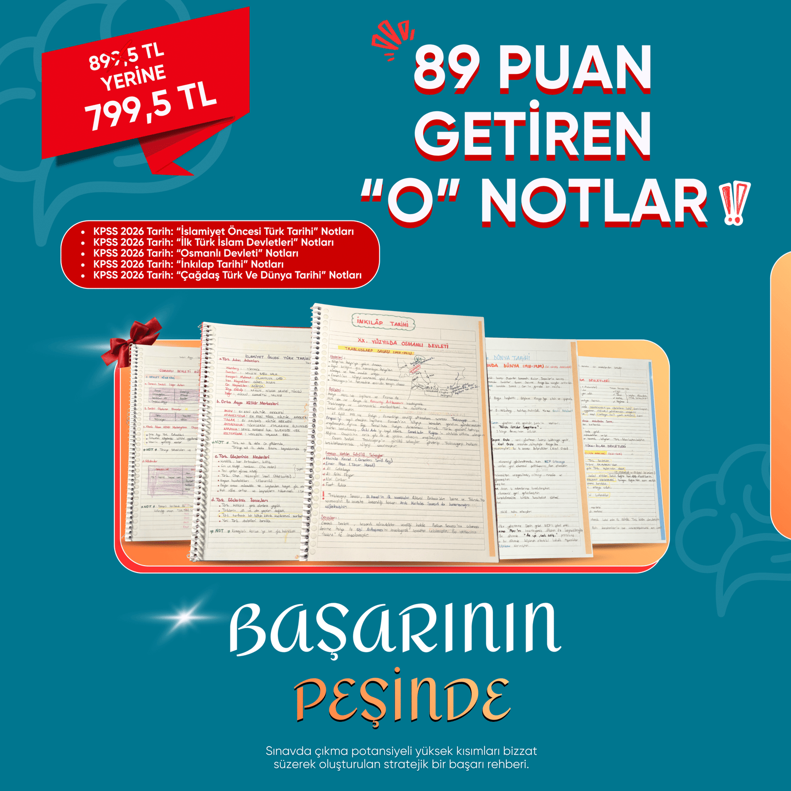 Tarih Master: 89 Puan Getiren Strateji Not Seti